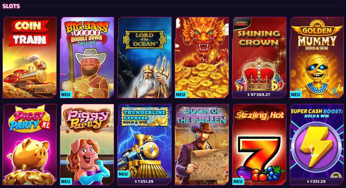 Online Slots in Schweizer Casinos