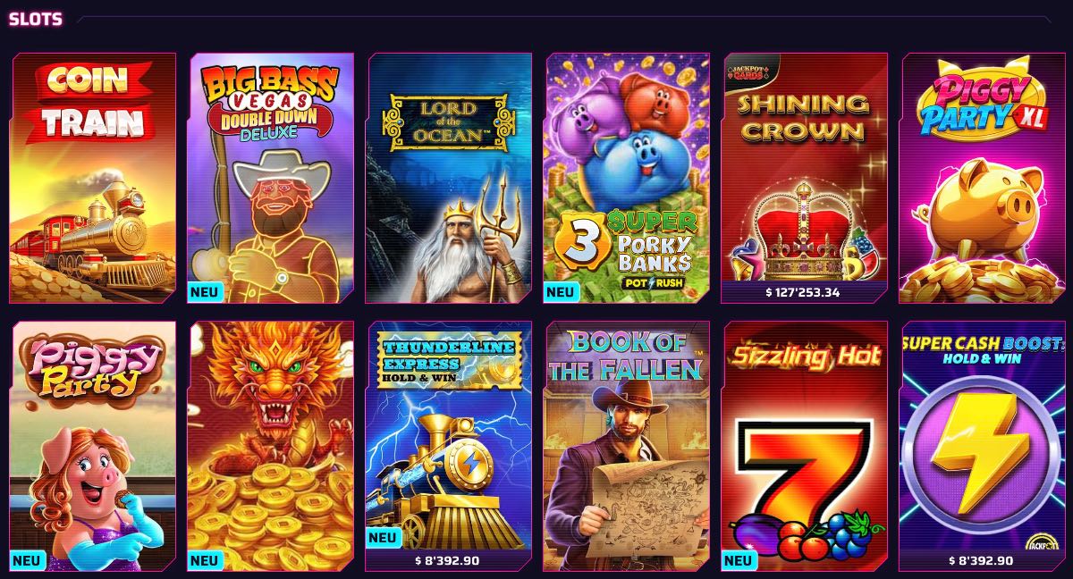 Roby Casino Online Spielautomaten