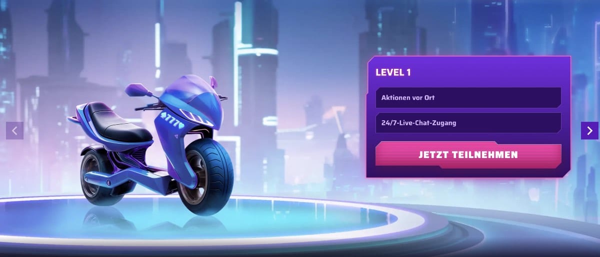 Roby Casino VIP Programm