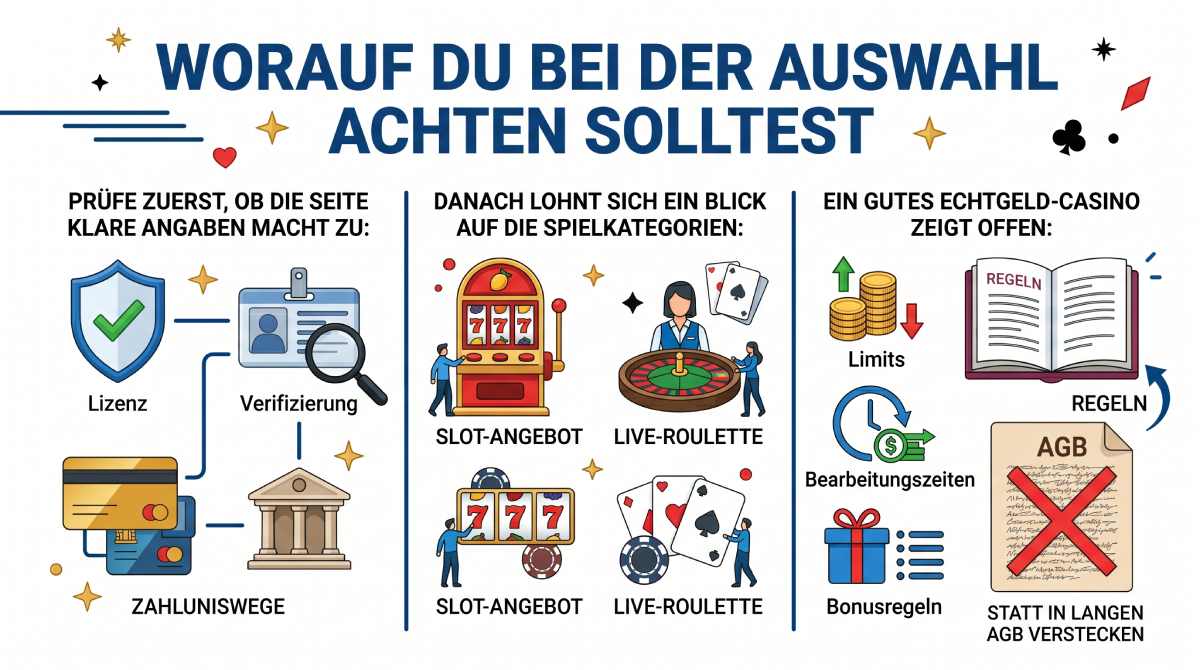 Worauf du bei der Auswahl achten solltest