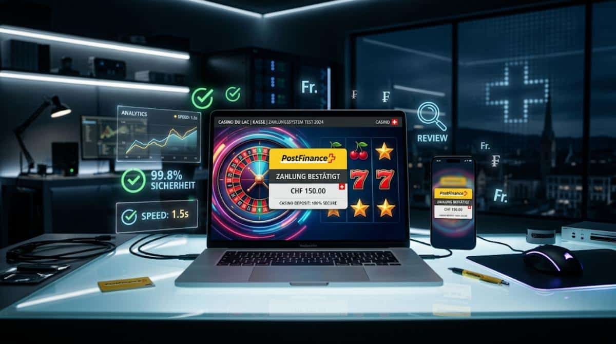 So bewerten wir Online Casinos mit PostFinance