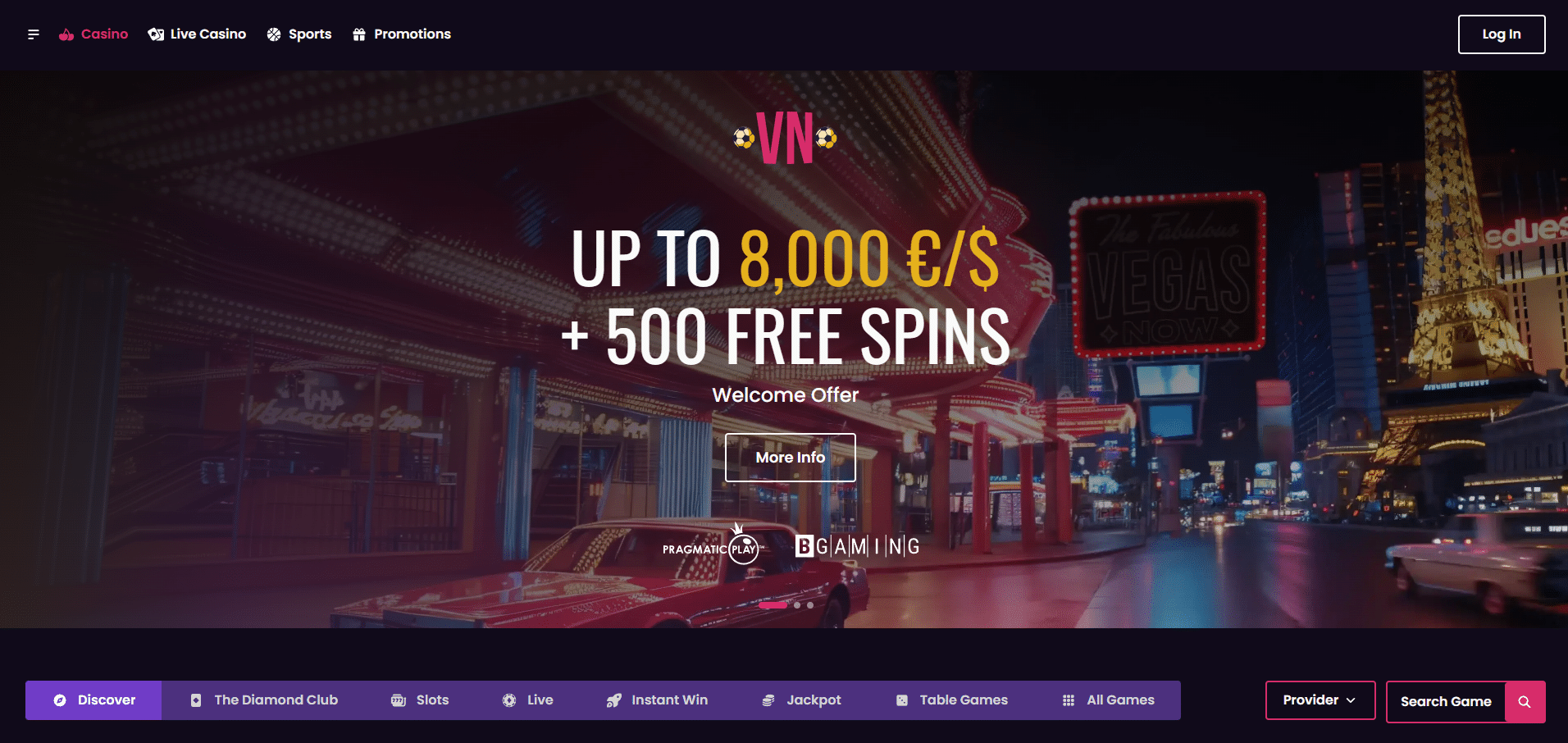Vegasnow Homepage