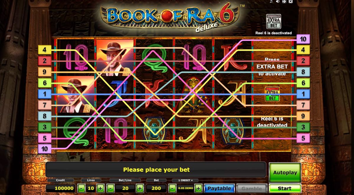 Book of Ra 6 im Browser Spielen