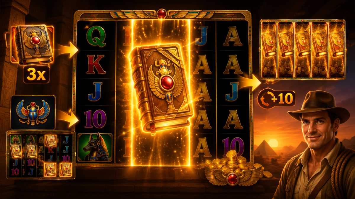Freispiel-Feature auf Book of Ra 6