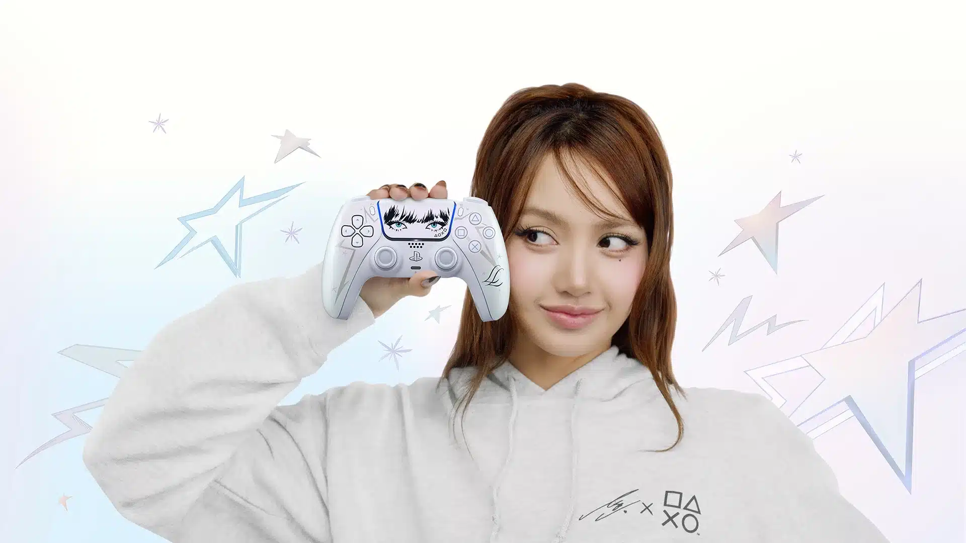 Lisa Limited Edition DualSense Controller, offizieller Press Screenshot von PlayStation