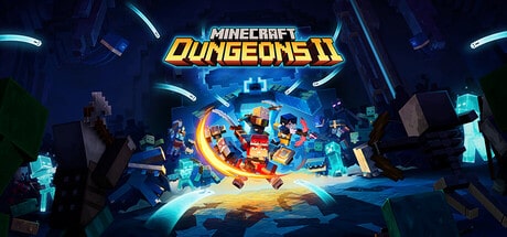Offizielles Header-Bild von Minecraft Dungeons 2 aus dem Steam-Store