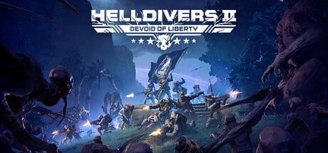 Offizielles Helldivers-2-Key-Art von Arrowhead Game Studios