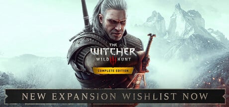 Offizielles Steam-Header-Bild von The Witcher 3: Wild Hunt