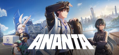 Offizielles Key Art von ANANTA, Urban Open World RPG von Naked Rain Studio und NetEase Games