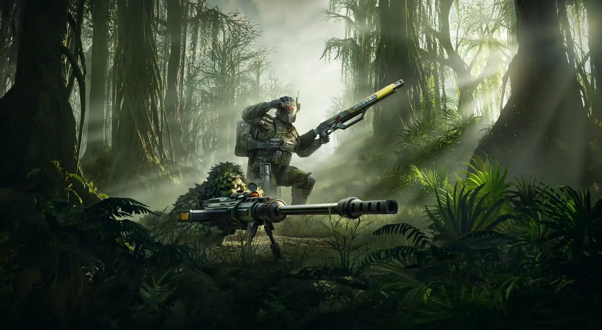 Offizielles Ankündigungsbild zur Scope of Authority Premium Warbond für Helldivers 2